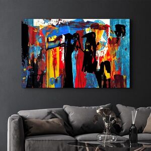 Imagine Tablou decorativ, CAM-3037, Dimensiuni: 70 x 110 cm, Multicolor