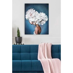 Imagine Tablou decorativ, 6019210447424-5070, Rama din lemn (grosime 3 cm), Multicolor