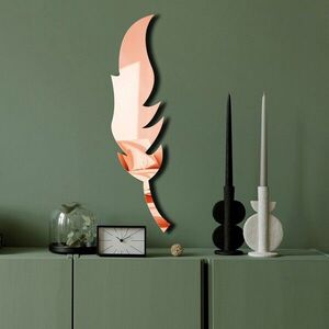 Imagine Oglinda decorativa, Ozgl524, Baza din 100% EVA (Grosime: 10 mm), Auriu roz