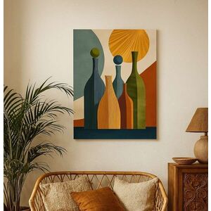 Imagine Tablou decorativ, Hm_Cnvs26-19-50x70, Cadru: 100% lemn (Grosime: 2 x 3 cm), Multicolor