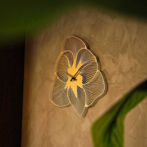 Imagine Ceas de perete, Azalea Metal Wall Clock, Dimensiune: 70 x 70 cm, Auriu