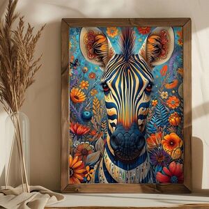 Imagine Tablou decorativ, AI136, Cadru: 100% MOLID, Multicolor