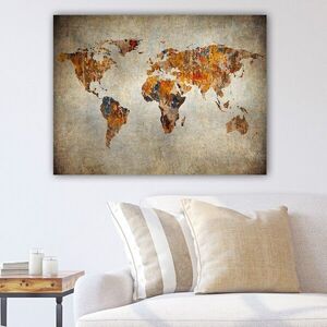 Imagine Tablou decorativ, 113023426_70100, Rama din lemn (grosime 3 cm), Multicolor