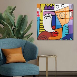 Imagine Tablou decorativ, CAM4011_7070, Dimensiune: 70 x 70 cm, Multicolor