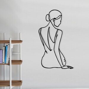 Imagine Decoratiune de perete, Belleza, Dimensiuni: 38 x 65 cm, Negru