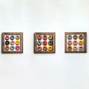 Imagine Set 3 tablouri decorative, UKZM062, Imprimat UV, Multicolor