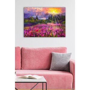 Imagine Tablou decorativ, 1041139540-5070, Rama din lemn (grosime 3 cm), Multicolor