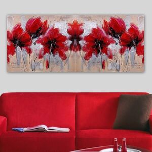 Imagine Tablou decorativ, YTYDKR1036_50120, Rama din lemn (grosime 3 cm), Multicolor