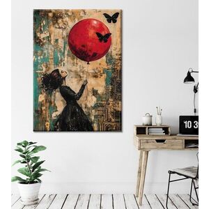 Imagine Tablou decorativ, WY433 (50 x 70), Canvas imprimat, Multicolor