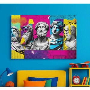 Imagine Tablou decorativ, Hm_Cnvs26-13-50x70, Cadru: 100% lemn (Grosime: 2 x 3 cm), Multicolor