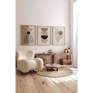 Imagine Set 3 tablouri decorative, 3Dartsohoset49, MDF, Multicolor