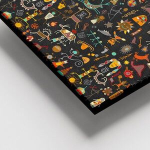 Imagine Tablou decorativ, DEV02383100140, Cadru: 100% LEMN (Grosime: 3-4 cm), Multicolor
