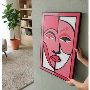 Imagine Tablou decorativ, Perla, Dimensiuni: 47, 5 x 68 cm, Multicolor
