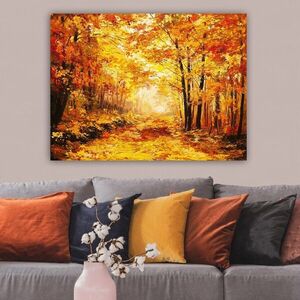 Imagine Tablou decorativ, 195401324_70100, Rama din lemn (grosime 3 cm), Multicolor