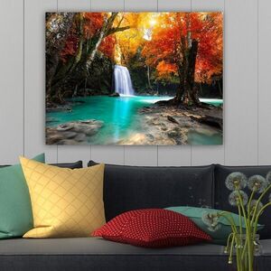 Imagine Tablou decorativ, 268565777_70100, Rama din lemn (grosime 3 cm), Multicolor