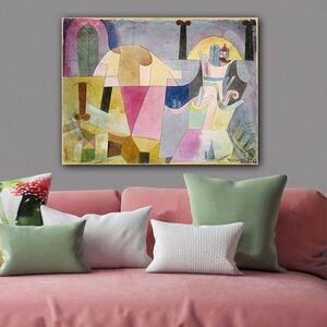 Imagine Tablou decorativ, 751011922_70100, Rama din lemn (grosime 3 cm), Multicolor