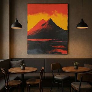 Imagine Tablou decorativ, Hm_Cnvs26-48-50x70, Cadru: 100% lemn (Grosime: 2 x 3 cm), Multicolor