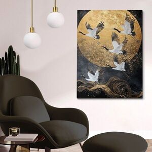 Imagine Tablou decorativ, KNV10270, Rama din lemn (grosime 3 cm), Multicolor