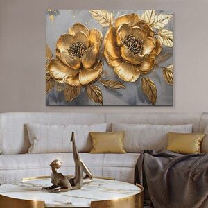 Imagine Tablou decorativ, KNV10257, Rama din lemn (grosime 3 cm), Multicolor