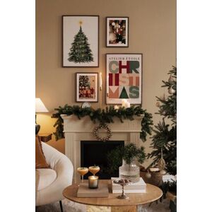 Imagine Set 4 tablouri decorative, Nwyearmdl2, MDF, Multicolor