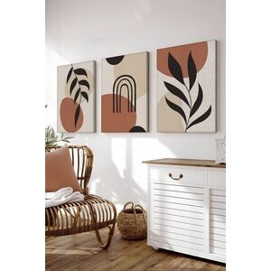 Imagine Set 3 tablouri decorative, 3Cnvs9, Dimensiune: 40 x 60 cm (3 bucăți), Multicolor