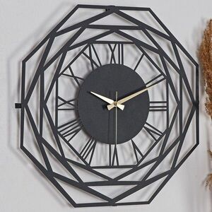 Imagine Ceas de perete, Repido New, Diametru: 41 cm, Negru