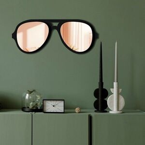Imagine Oglinda decorativa, Ozgl508, Baza din 100% EVA (Grosime: 10 mm), Auriu roz