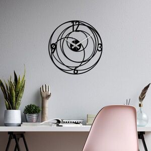 Imagine Ceas de perete, Internal, Dimensiune: 49 x 49 cm, Negru