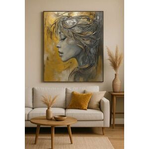 Imagine Tablou decorativ, Hm_Cnvs26-26-50x70, Cadru: 100% lemn (Grosime: 2 x 3 cm), Multicolor