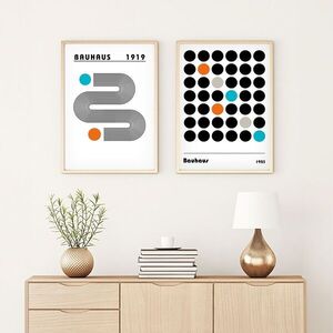 Imagine Set 2 tablouri decorative, Huhu248, Lemn masiv, Multicolor