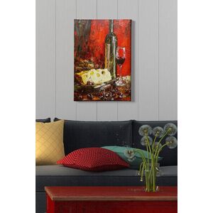 Imagine Tablou decorativ, Kanvas Tablo (50 x 70), Rama din lemn (grosime 3 cm), Multicolor