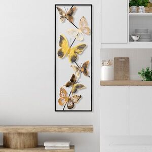 Imagine Decoratiune de perete, Tavus 3, Dimensiuni: 32 x 90 x 4 cm, Multicolor