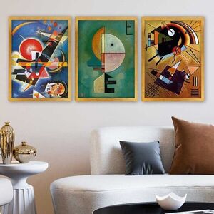 Imagine Set 3 tablouri decorative, 3AC_UN287405 _5575, Polistiren, Multicolor