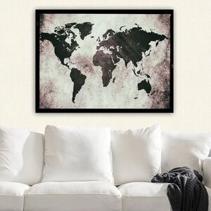 Imagine Tablou decorativ, 212007328_70100, Rama din lemn (grosime 3 cm), Multicolor