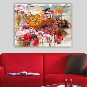 Imagine Tablou decorativ, 216869716_70100, Rama din lemn (grosime 3 cm), Multicolor