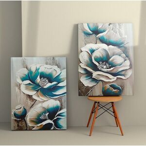 Imagine Set 2 tablouri decorative, 2KNV4237, Lemn, Multicolor