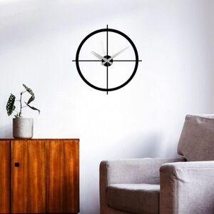 Imagine Ceas de perete, Simple, Dimensiune: 49 x 49 cm, Negru