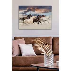Imagine Tablou decorativ, 310236866-5070, Rama din lemn (grosime 3 cm), Multicolor
