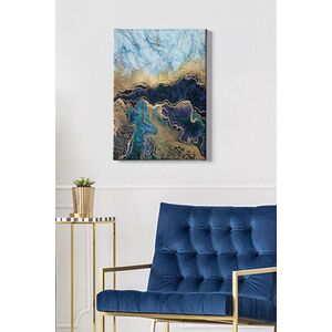 Imagine Tablou decorativ, Kanvas Tablo (50 x 70), Rama din lemn (grosime 3 cm), Multicolor
