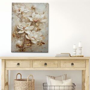 Imagine Tablou decorativ, KNV10090, Rama din lemn (grosime 3 cm), Multicolor