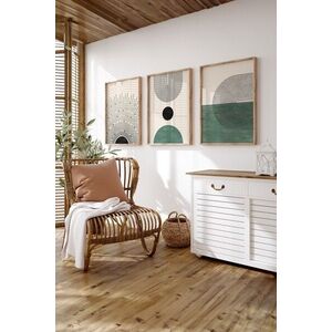 Imagine Set 3 tablouri decorative, Artsycllct34, MDF, Multicolor