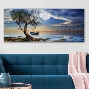 Imagine Tablou decorativ, YTY592870400_50120, Rama din lemn (grosime 3 cm), Multicolor
