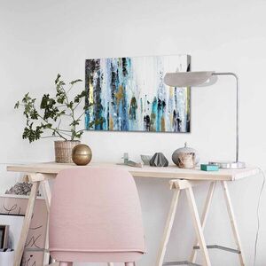 Imagine Tablou decorativ, 4570ABSC, Lemn, Multicolor
