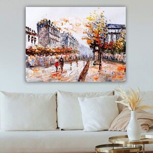 Imagine Tablou decorativ, 389892310_70100, Rama din lemn (grosime 3 cm), Multicolor
