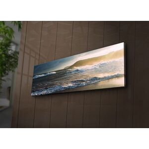 Imagine Tablou decorativ cu lumina LED, 3090İACT-69, 30 x 90 cm, Multicolor