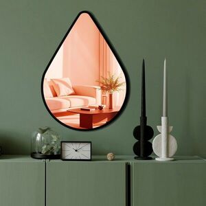 Imagine Oglinda decorativa, Ozgl516, Baza din 100% EVA (Grosime: 10 mm), Auriu roz