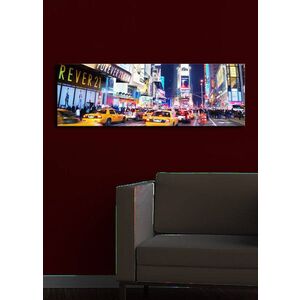 Imagine Tablou decorativ cu lumina LED, 3090İACT-7, 30 x 90 cm, Multicolor