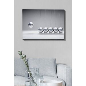 Imagine Tablou decorativ, Kanvas Tablo (70 x 100), Rama din lemn (grosime 3 cm), Multicolor