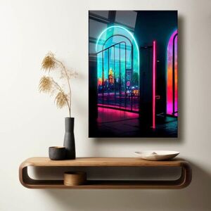 Imagine Tablou decorativ, Camtbl-004, 70 x 100 cm, Multicolor