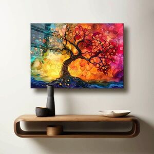 Imagine Tablou decorativ, Camtbl-060, 70 x 100 cm, Multicolor